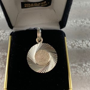 Aztec Sun Stone Pendant
