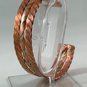 Wild Vine Copper and Brass Bracelet