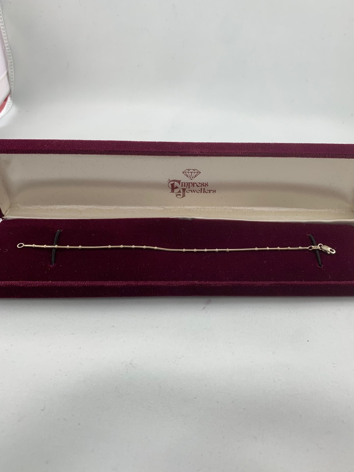 Silver Beaded Accent Bracelet