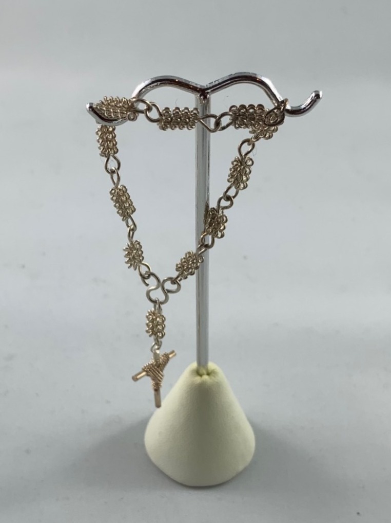 Ornate Silver Rosary