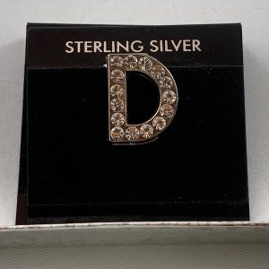 Personalized Initial 'D' Charm