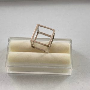 Geometric Cube Pendant