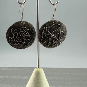 Abstract Wire Swirl Discs