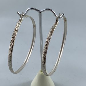Sleek Hoop Earrings