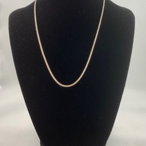 Classic Silver Box Chain Necklace