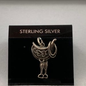 Equestrian Saddle Pendant