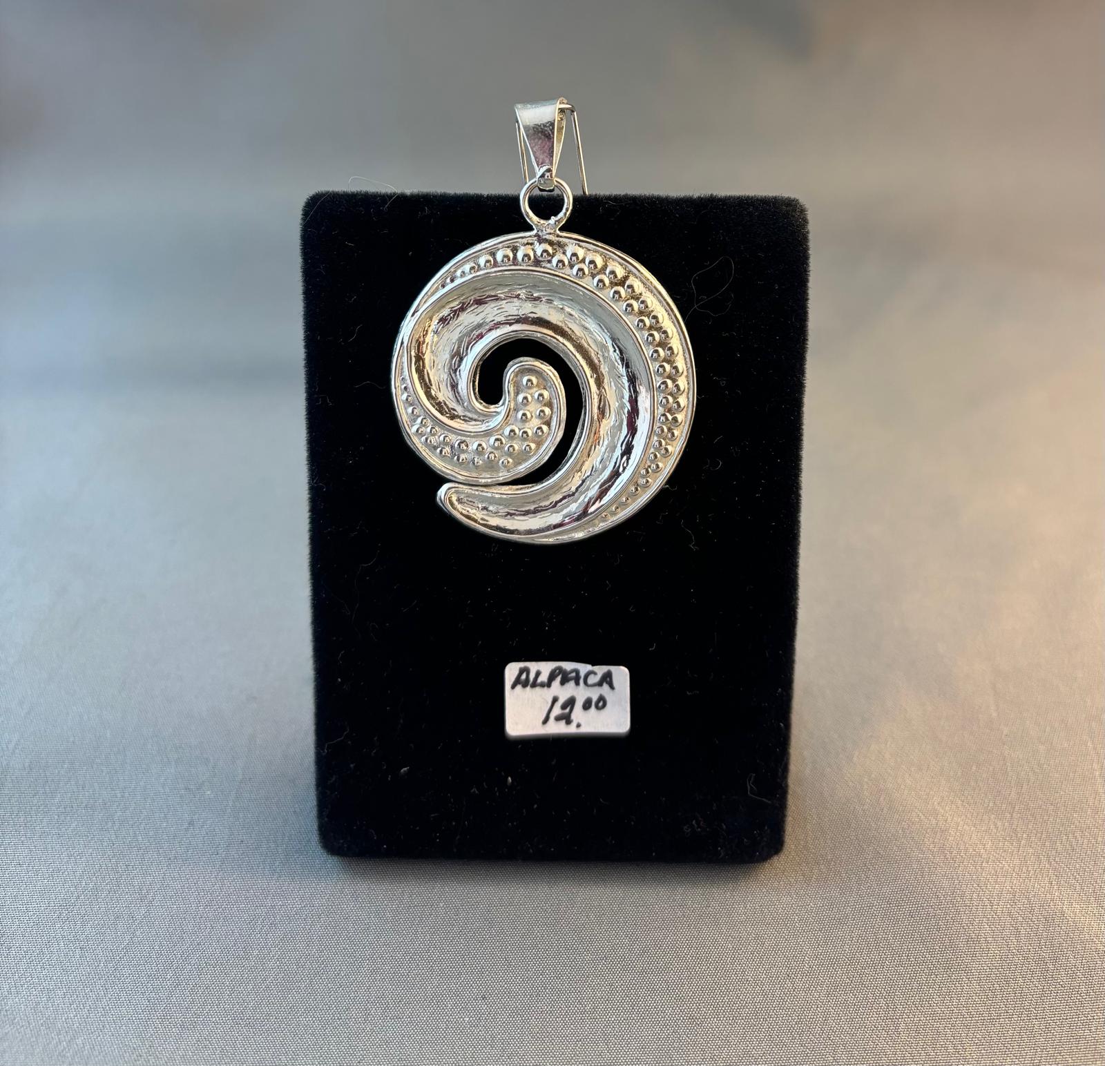 Alpaca Spiral Pendant - Image 2