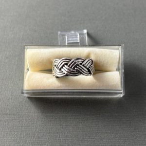Braided Sterling Silver Band