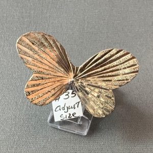 Elegant Butterfly Statement Ring