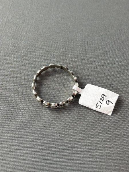 Silver Skull Eternity Band - Image 4
