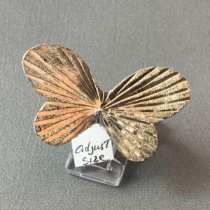 Elegant Butterfly Statement Ring