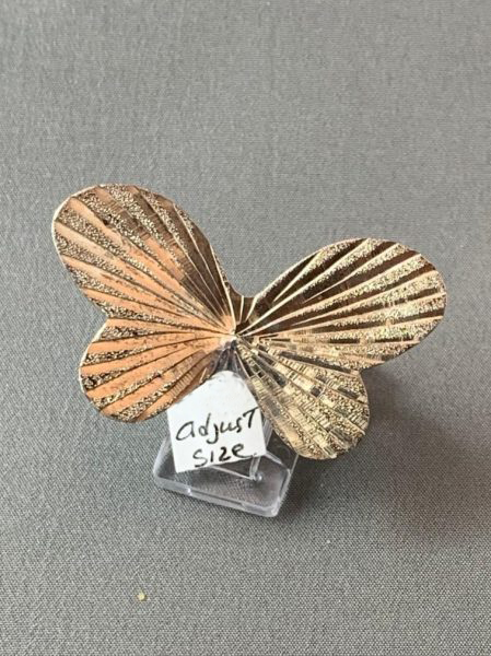 Elegant Butterfly Statement Ring